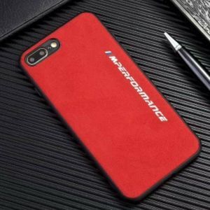 Alcantara Suede Red M Performance BMW iPhone Case